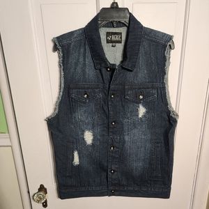 Men's Rude denim vest size M